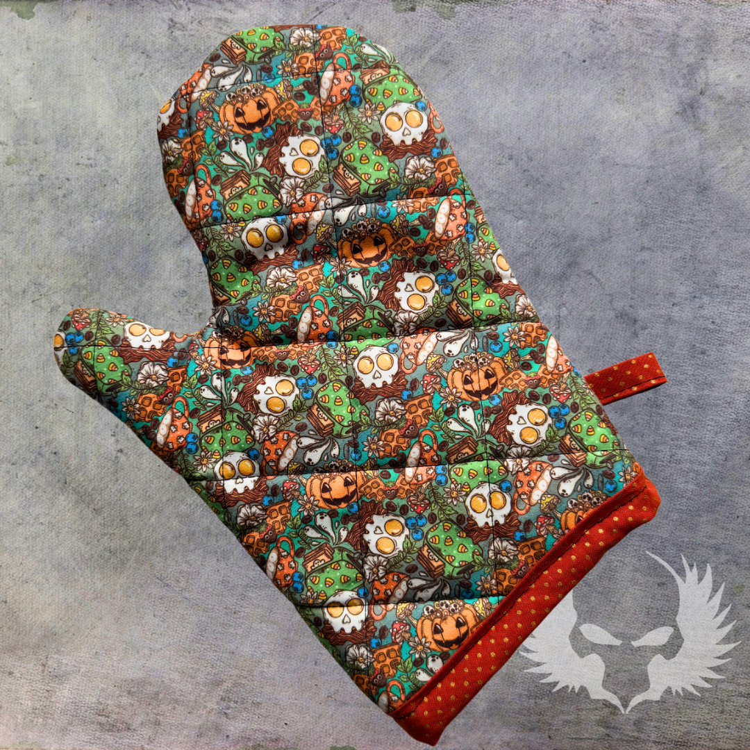 Spooky Breakfast Oven Mitt
