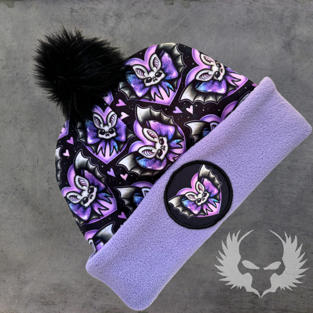 Bat Bow Beanie
