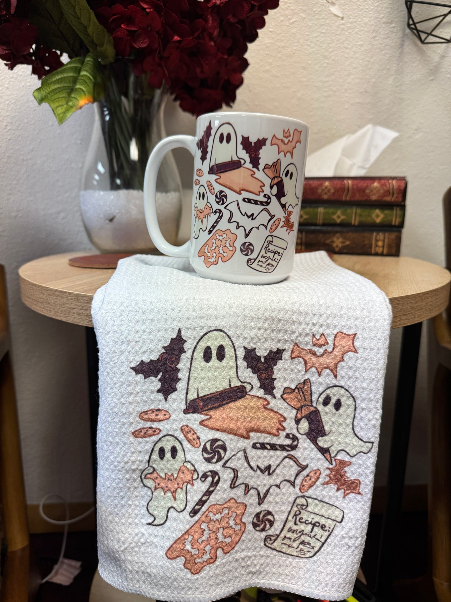 Baking Ghost Mug & Tea Towel Set