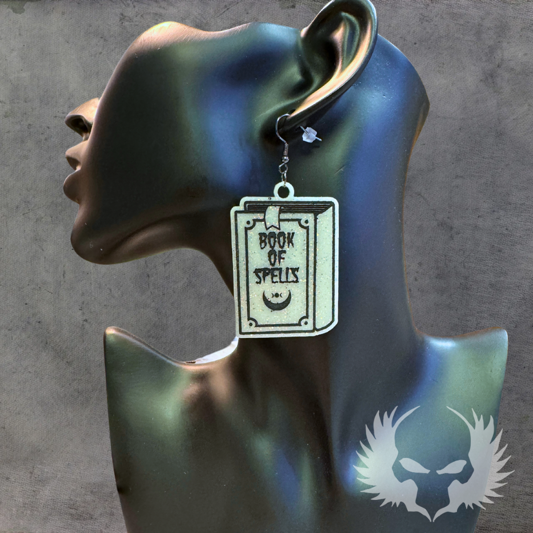 Book of Spells Earrings
