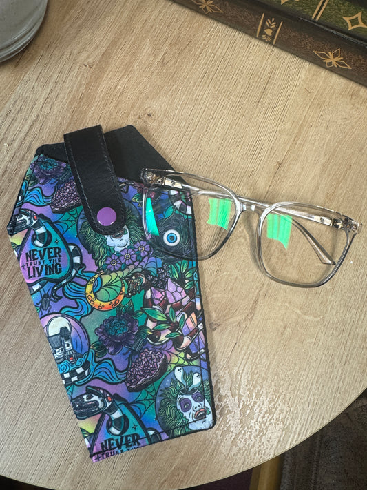 BJ Mashup Coffin Glasses Case