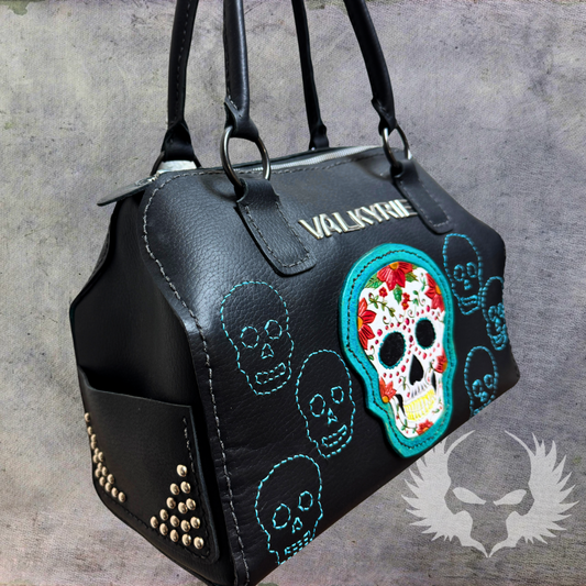 Leather Skull Bag