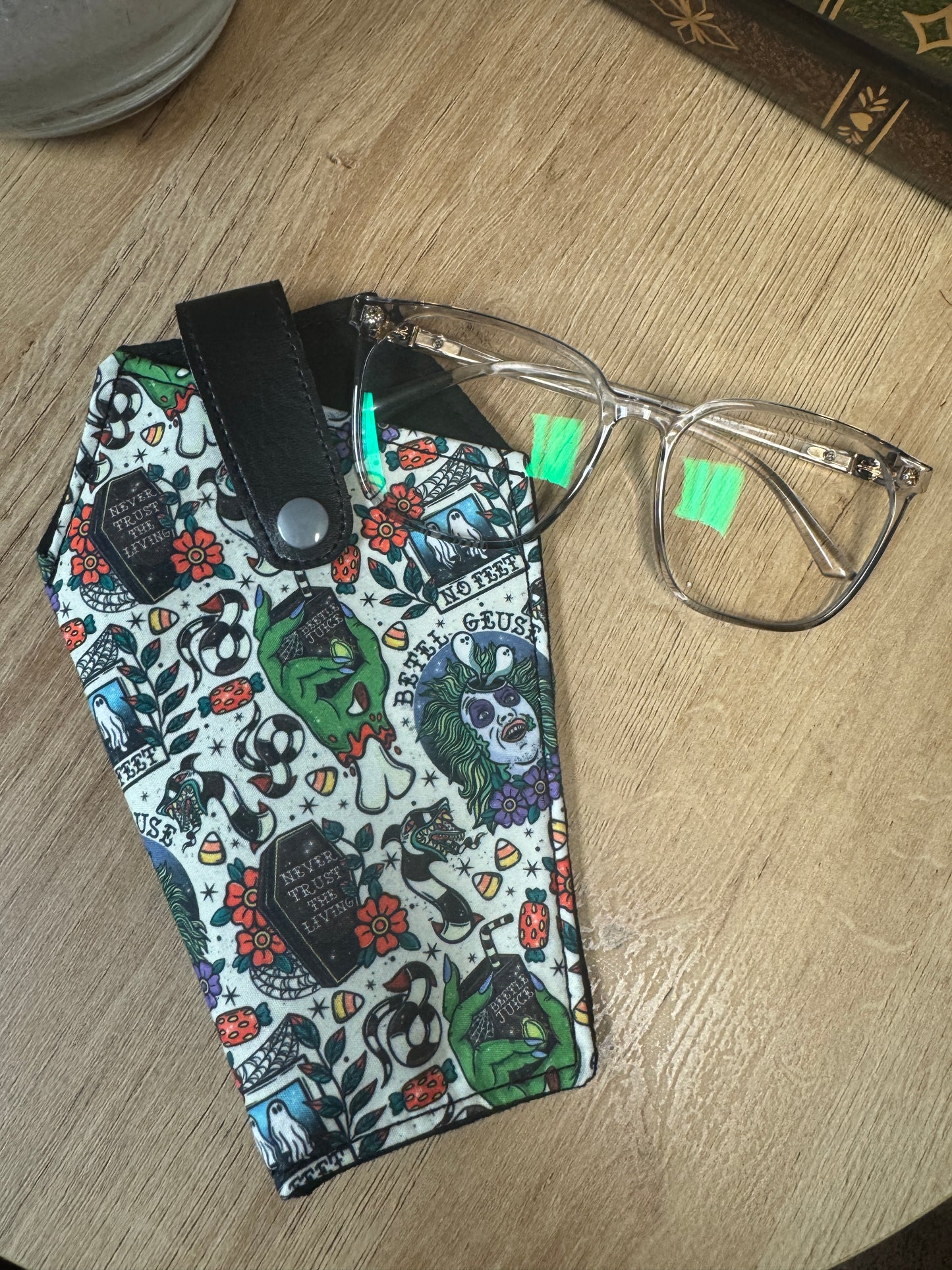 BJ Tattoo Glasses Case