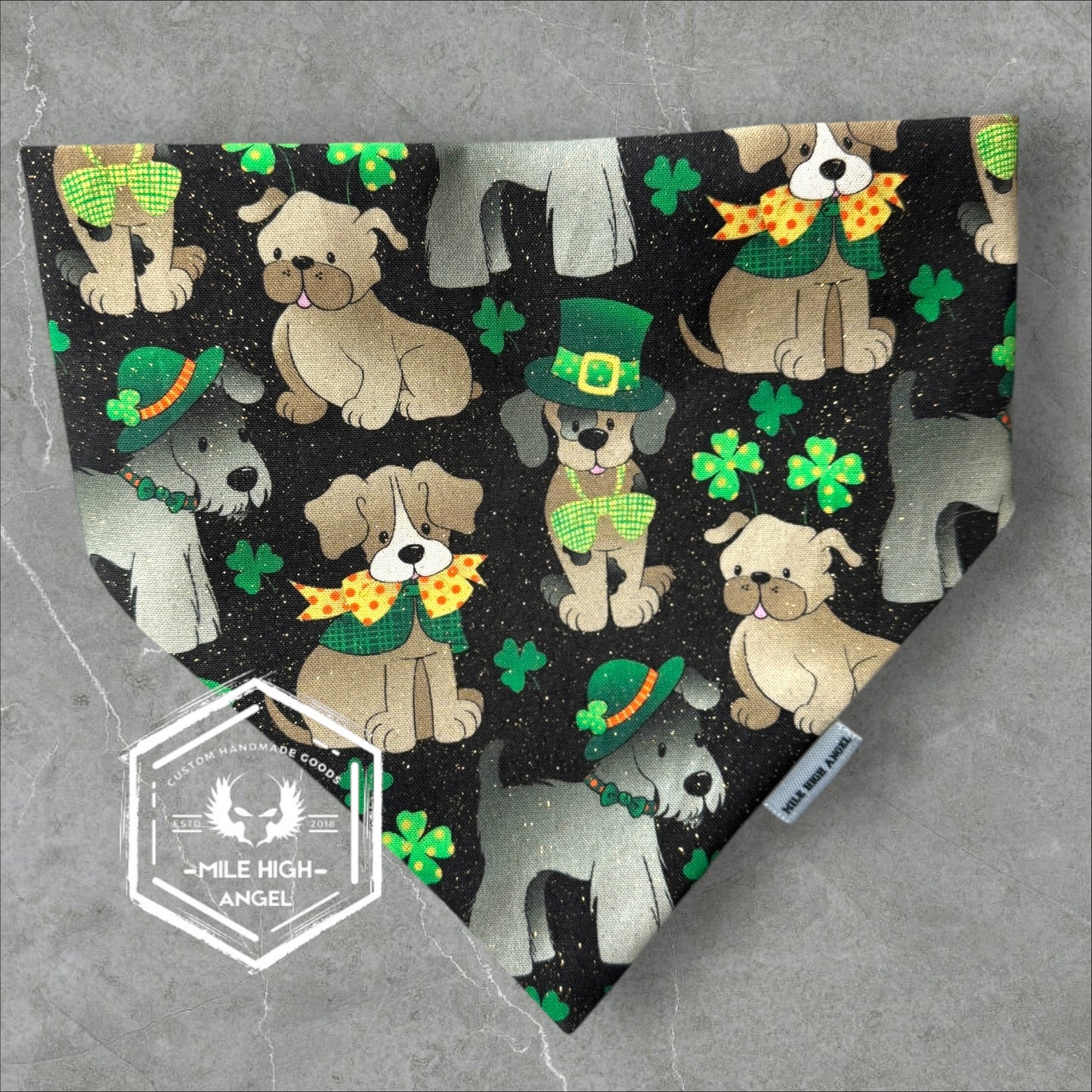 St. Patrick Pupper Bandana