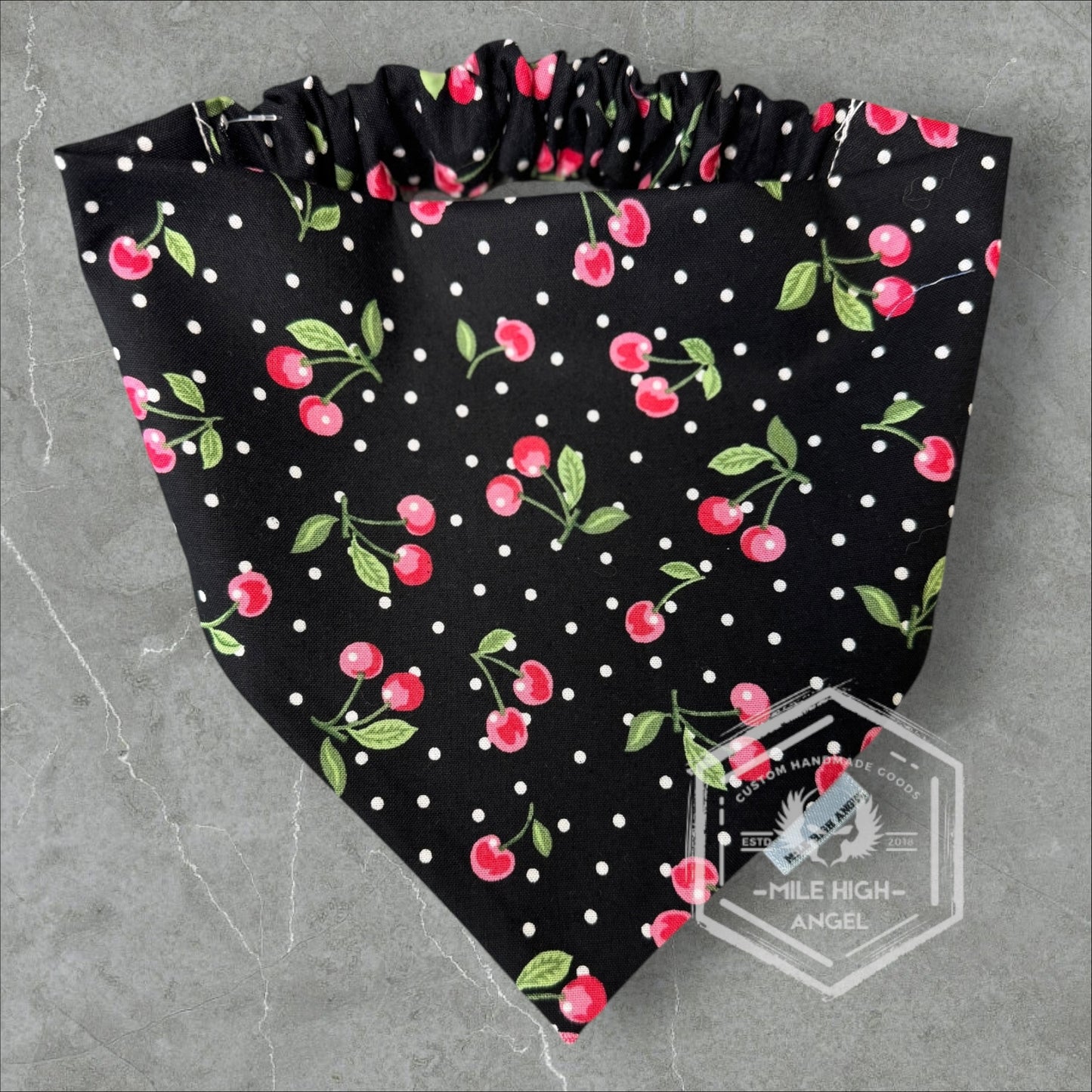 Cherry Dog Bandana