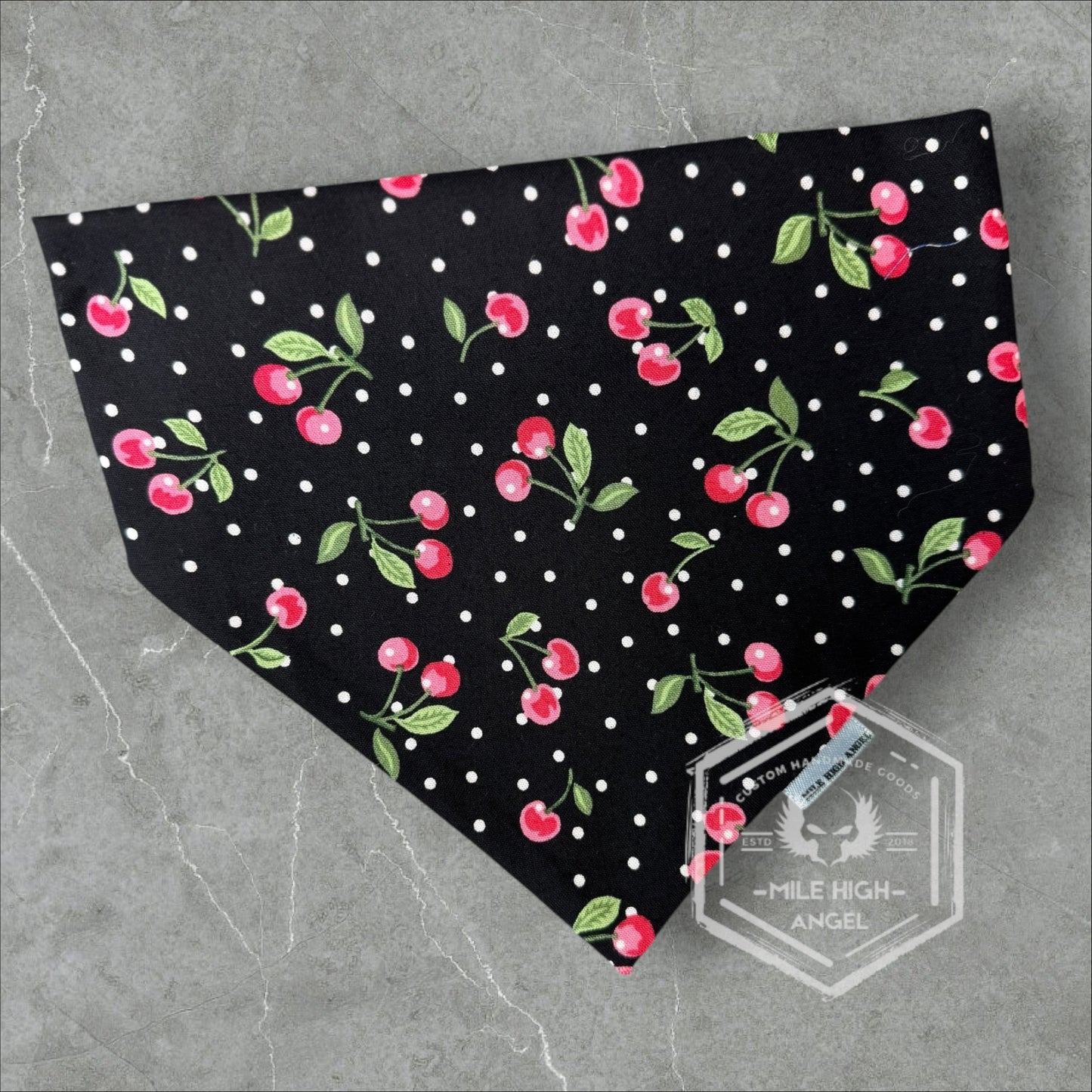 Cherry Dog Bandana